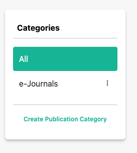 Create a Publication category