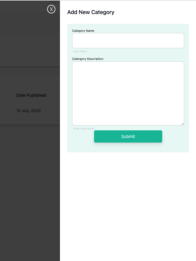 Add new publication category